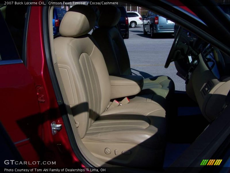 Crimson Pearl Tintcoat / Cocoa/Cashmere 2007 Buick Lucerne CXL
