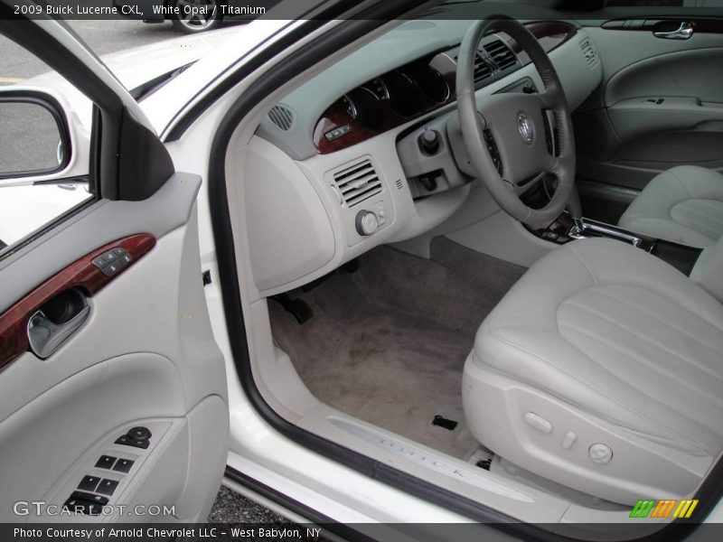 White Opal / Titanium 2009 Buick Lucerne CXL