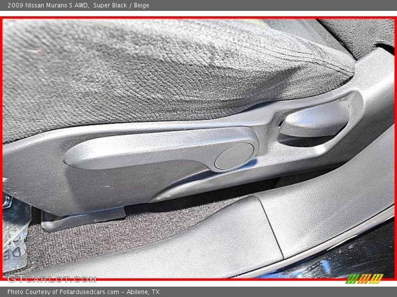Super Black / Beige 2009 Nissan Murano S AWD