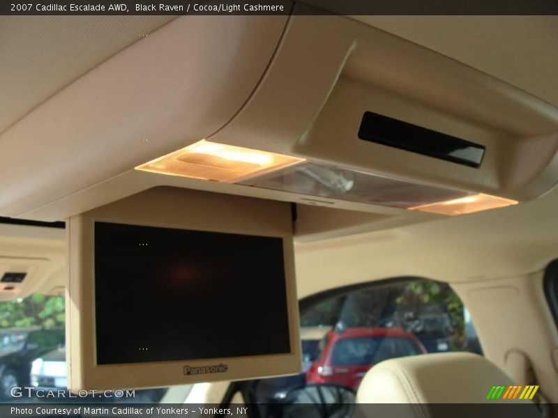 Black Raven / Cocoa/Light Cashmere 2007 Cadillac Escalade AWD
