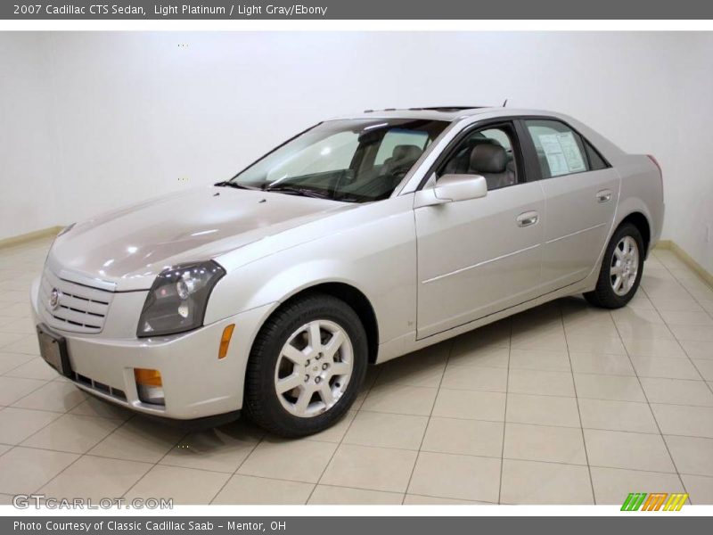 Light Platinum / Light Gray/Ebony 2007 Cadillac CTS Sedan