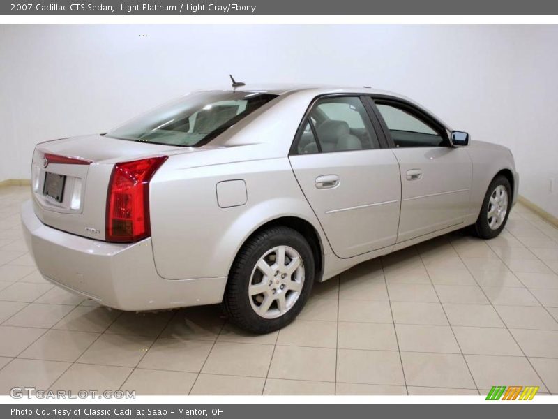 Light Platinum / Light Gray/Ebony 2007 Cadillac CTS Sedan