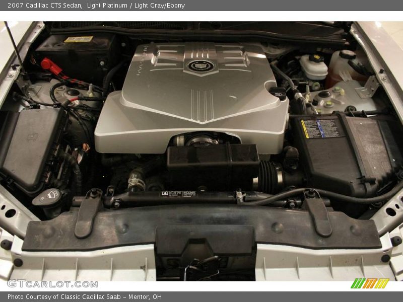 Light Platinum / Light Gray/Ebony 2007 Cadillac CTS Sedan