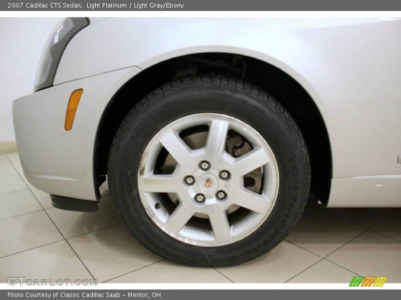 Light Platinum / Light Gray/Ebony 2007 Cadillac CTS Sedan