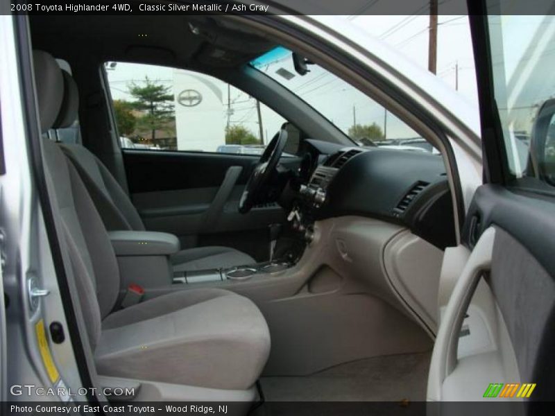 Classic Silver Metallic / Ash Gray 2008 Toyota Highlander 4WD