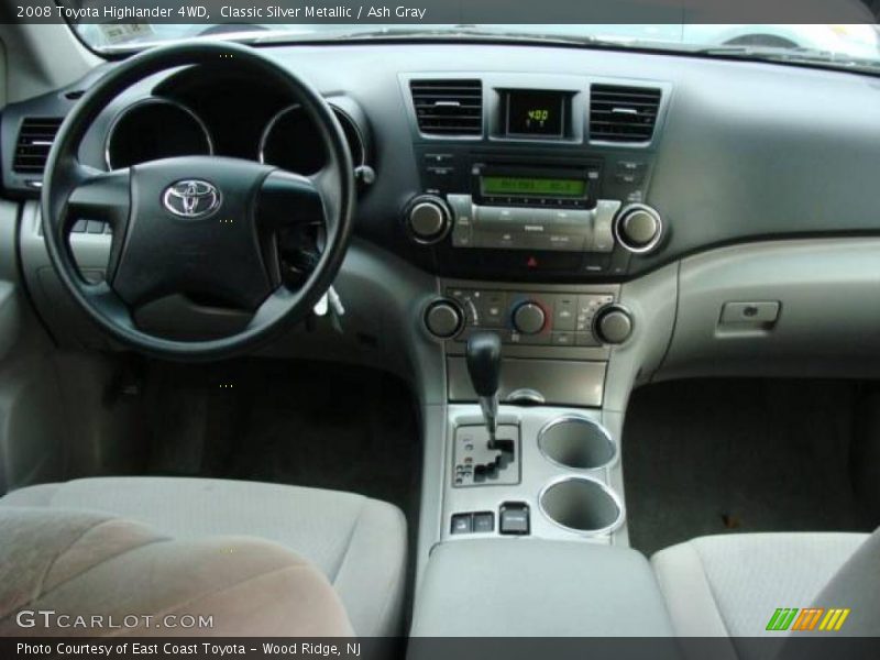 Classic Silver Metallic / Ash Gray 2008 Toyota Highlander 4WD