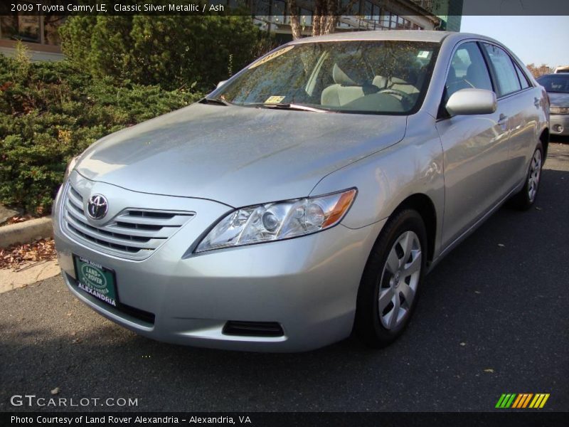 Classic Silver Metallic / Ash 2009 Toyota Camry LE