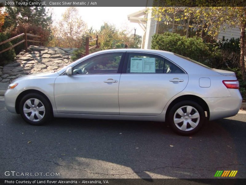 Classic Silver Metallic / Ash 2009 Toyota Camry LE