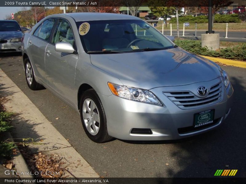 Classic Silver Metallic / Ash 2009 Toyota Camry LE