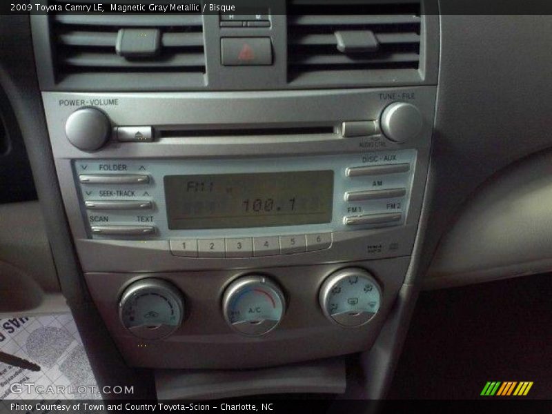 Magnetic Gray Metallic / Bisque 2009 Toyota Camry LE