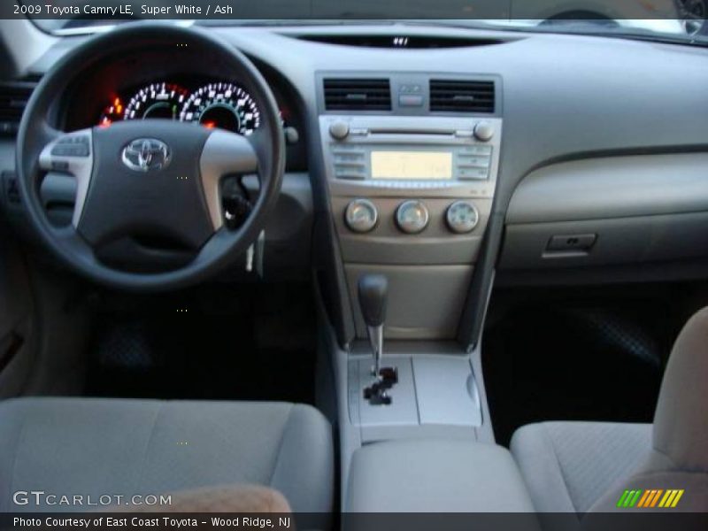 Super White / Ash 2009 Toyota Camry LE