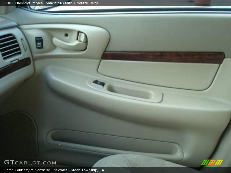 Sandrift Metallic / Neutral Beige 2003 Chevrolet Impala