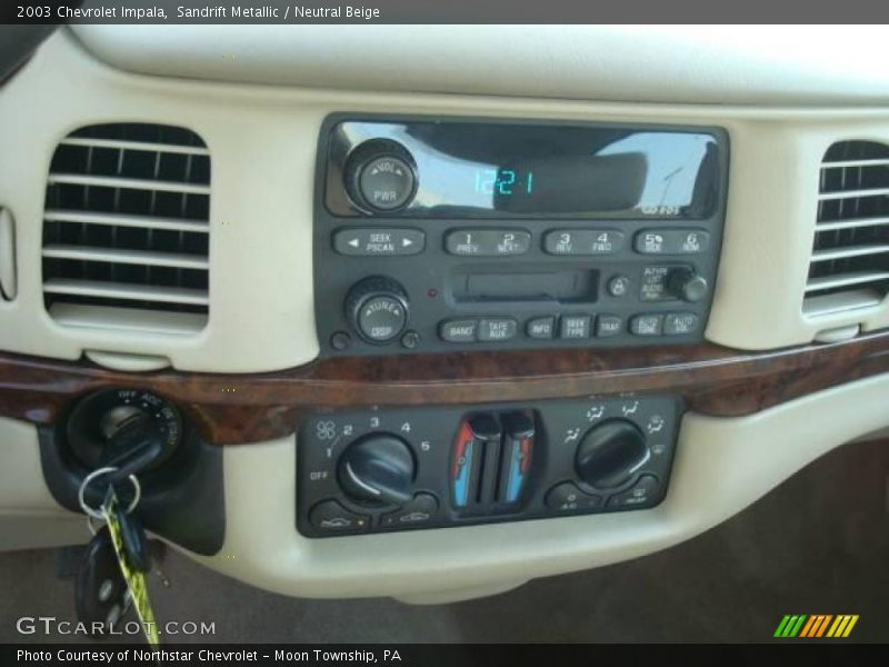 Sandrift Metallic / Neutral Beige 2003 Chevrolet Impala