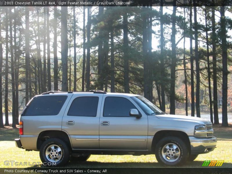 Light Pewter Metallic / Gray/Dark Charcoal 2003 Chevrolet Tahoe LT 4x4