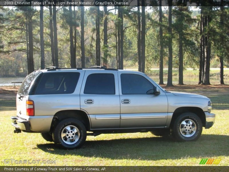 Light Pewter Metallic / Gray/Dark Charcoal 2003 Chevrolet Tahoe LT 4x4