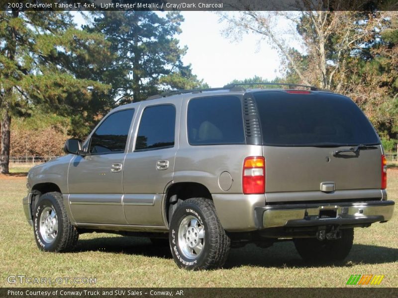Light Pewter Metallic / Gray/Dark Charcoal 2003 Chevrolet Tahoe LT 4x4