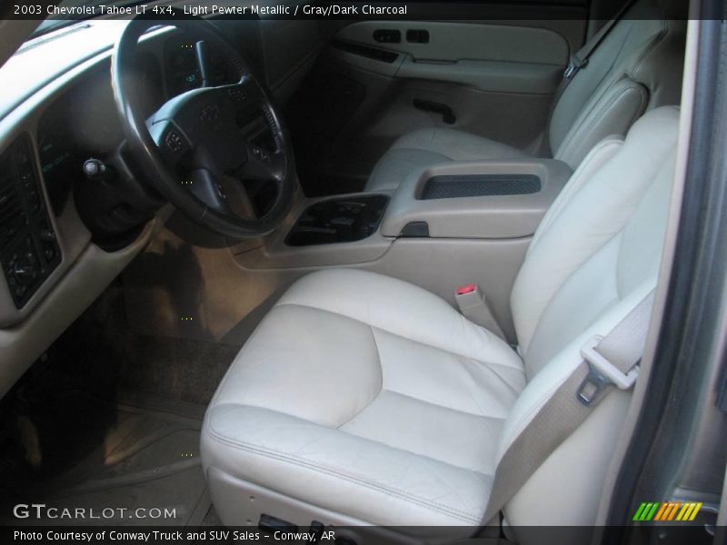 Light Pewter Metallic / Gray/Dark Charcoal 2003 Chevrolet Tahoe LT 4x4