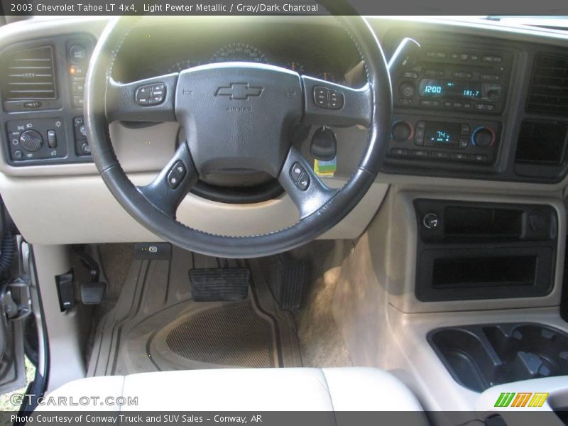 Light Pewter Metallic / Gray/Dark Charcoal 2003 Chevrolet Tahoe LT 4x4