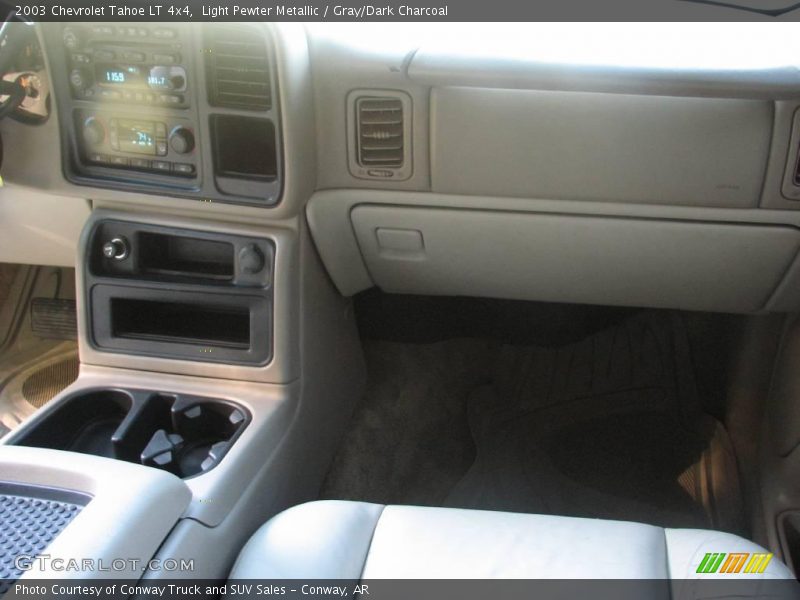 Light Pewter Metallic / Gray/Dark Charcoal 2003 Chevrolet Tahoe LT 4x4