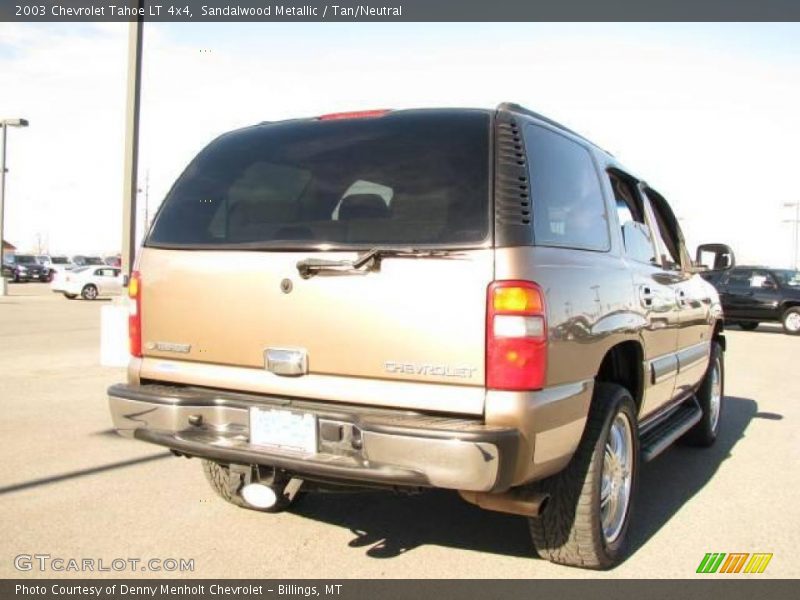 Sandalwood Metallic / Tan/Neutral 2003 Chevrolet Tahoe LT 4x4