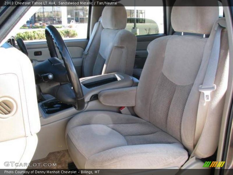 Sandalwood Metallic / Tan/Neutral 2003 Chevrolet Tahoe LT 4x4