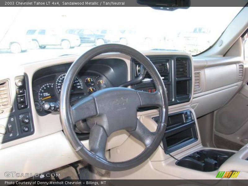 Sandalwood Metallic / Tan/Neutral 2003 Chevrolet Tahoe LT 4x4