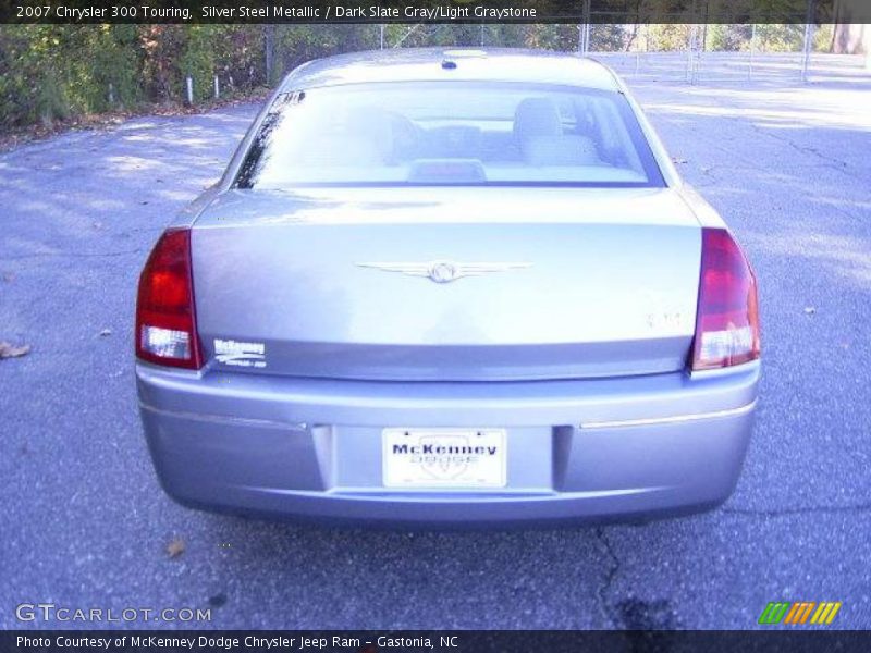 Silver Steel Metallic / Dark Slate Gray/Light Graystone 2007 Chrysler 300 Touring