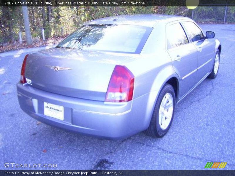 Silver Steel Metallic / Dark Slate Gray/Light Graystone 2007 Chrysler 300 Touring