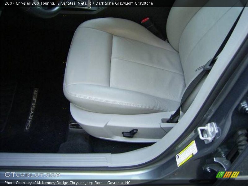 Silver Steel Metallic / Dark Slate Gray/Light Graystone 2007 Chrysler 300 Touring