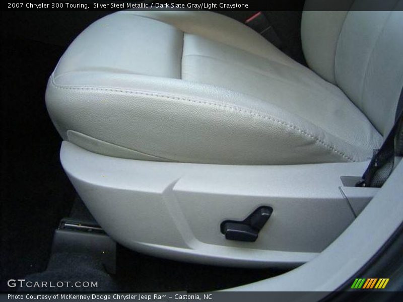 Silver Steel Metallic / Dark Slate Gray/Light Graystone 2007 Chrysler 300 Touring