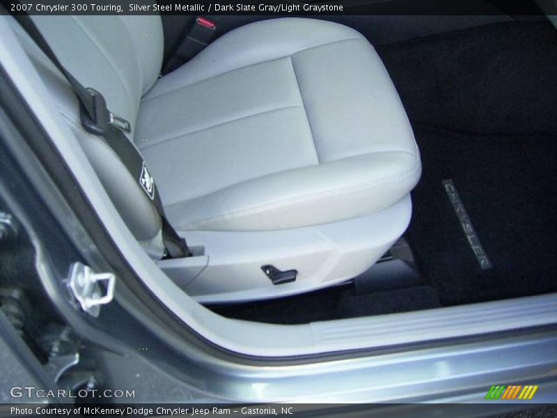 Silver Steel Metallic / Dark Slate Gray/Light Graystone 2007 Chrysler 300 Touring