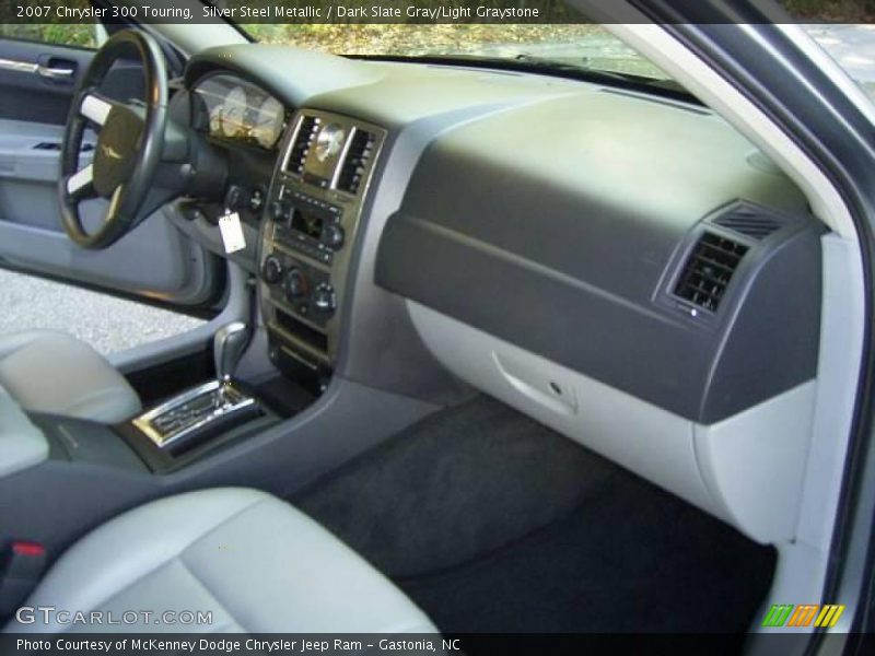 Silver Steel Metallic / Dark Slate Gray/Light Graystone 2007 Chrysler 300 Touring