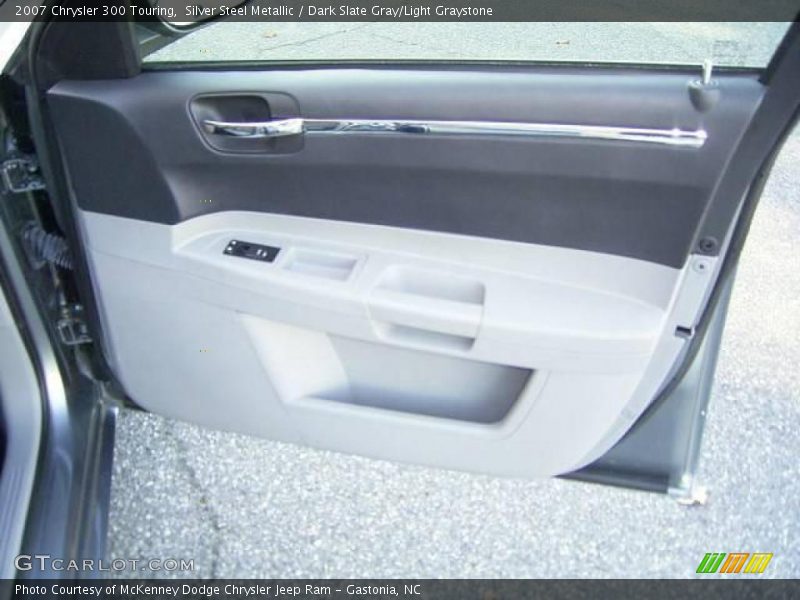 Silver Steel Metallic / Dark Slate Gray/Light Graystone 2007 Chrysler 300 Touring