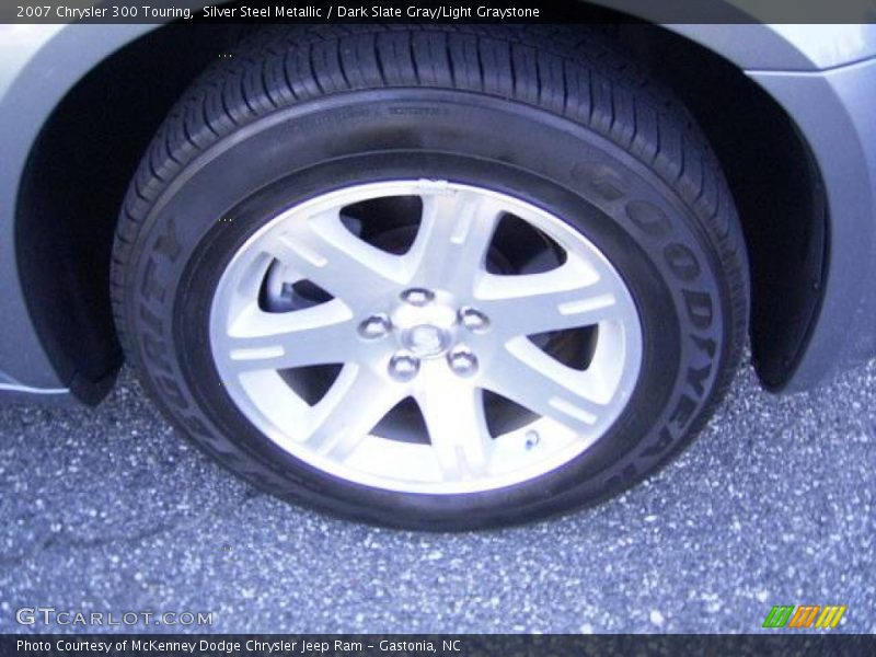 Silver Steel Metallic / Dark Slate Gray/Light Graystone 2007 Chrysler 300 Touring