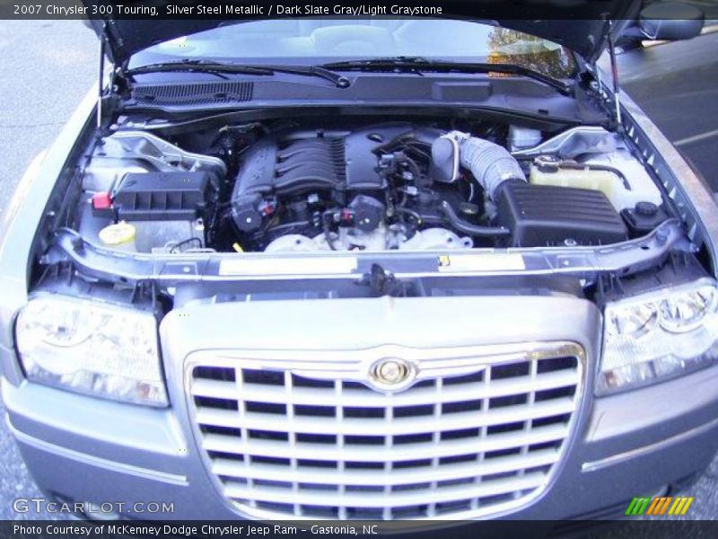 Silver Steel Metallic / Dark Slate Gray/Light Graystone 2007 Chrysler 300 Touring
