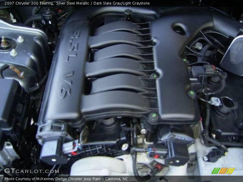 Silver Steel Metallic / Dark Slate Gray/Light Graystone 2007 Chrysler 300 Touring
