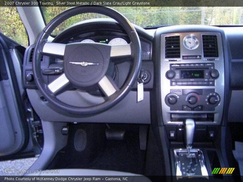 Silver Steel Metallic / Dark Slate Gray/Light Graystone 2007 Chrysler 300 Touring