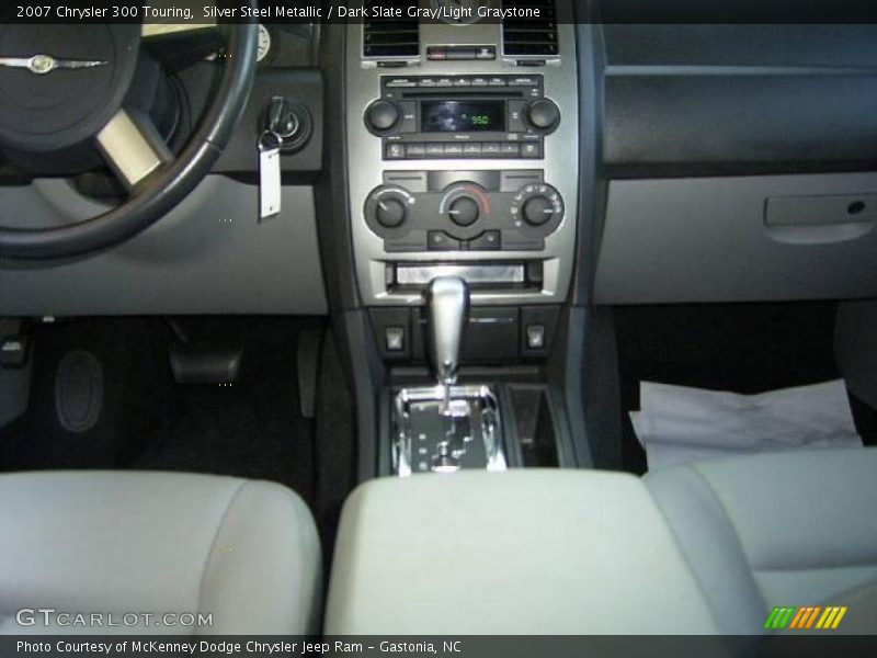 Silver Steel Metallic / Dark Slate Gray/Light Graystone 2007 Chrysler 300 Touring