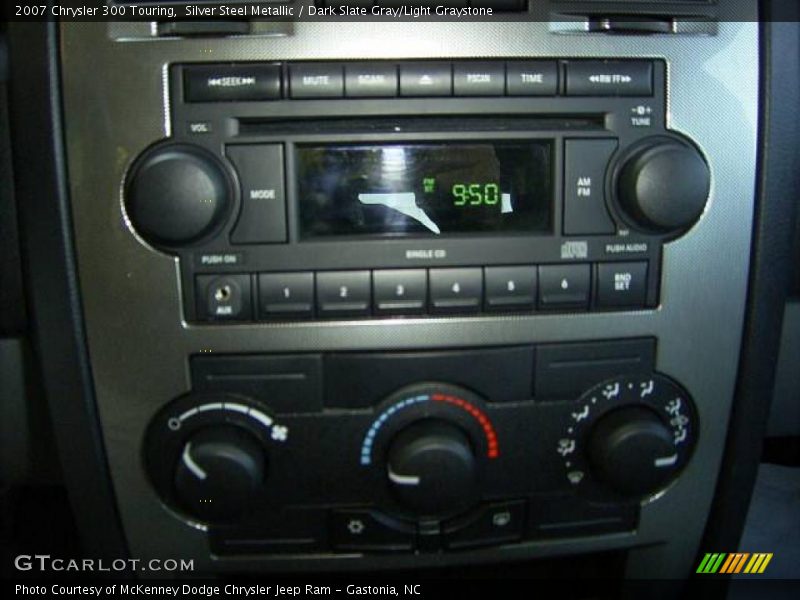 Silver Steel Metallic / Dark Slate Gray/Light Graystone 2007 Chrysler 300 Touring