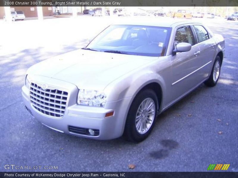 Bright Silver Metallic / Dark Slate Gray 2008 Chrysler 300 Touring