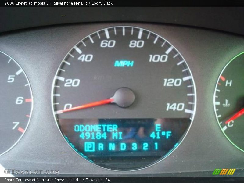 Silverstone Metallic / Ebony Black 2006 Chevrolet Impala LT