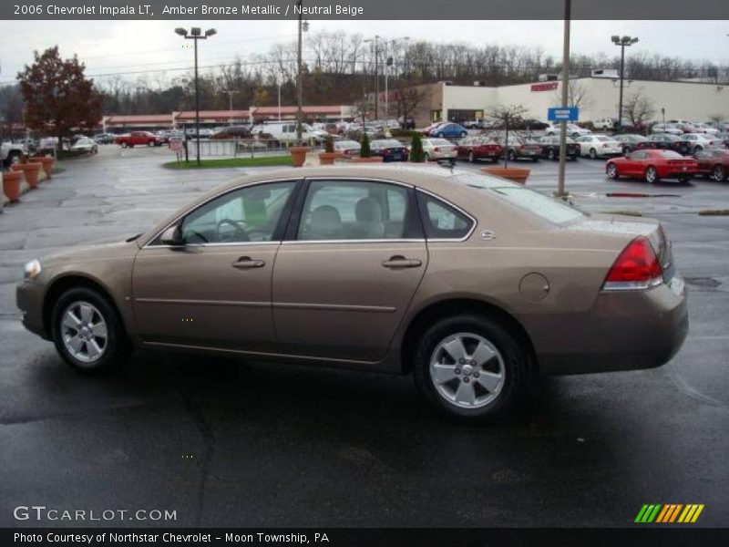Amber Bronze Metallic / Neutral Beige 2006 Chevrolet Impala LT