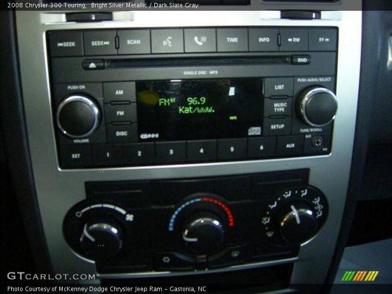 Bright Silver Metallic / Dark Slate Gray 2008 Chrysler 300 Touring