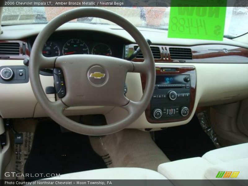 Amber Bronze Metallic / Neutral Beige 2006 Chevrolet Impala LT