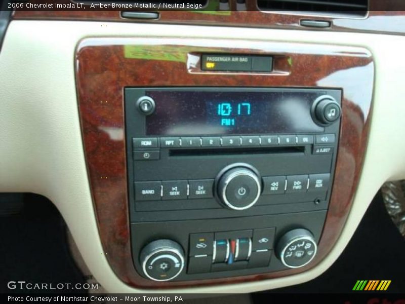 Amber Bronze Metallic / Neutral Beige 2006 Chevrolet Impala LT