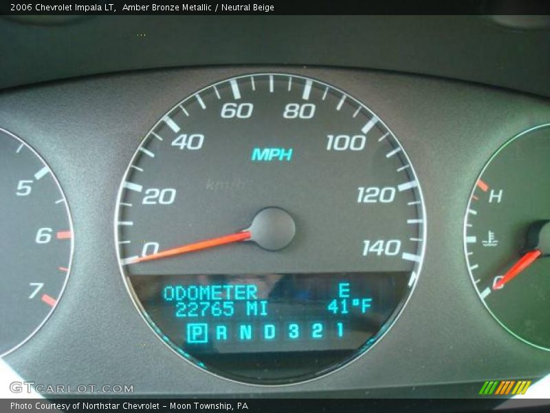Amber Bronze Metallic / Neutral Beige 2006 Chevrolet Impala LT