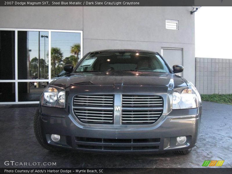 Steel Blue Metallic / Dark Slate Gray/Light Graystone 2007 Dodge Magnum SXT