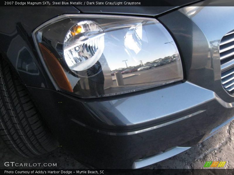 Steel Blue Metallic / Dark Slate Gray/Light Graystone 2007 Dodge Magnum SXT