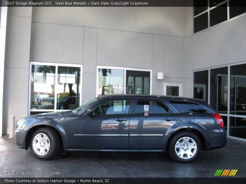 Steel Blue Metallic / Dark Slate Gray/Light Graystone 2007 Dodge Magnum SXT