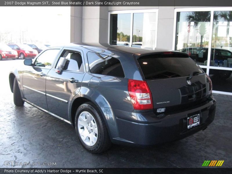 Steel Blue Metallic / Dark Slate Gray/Light Graystone 2007 Dodge Magnum SXT